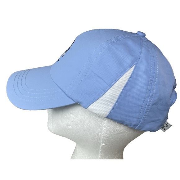 LIFE IS GOOD Blue Adjustable Relax Vacation Adirondack Logo Baseball Cap Hat OS - Picture 3 of 7